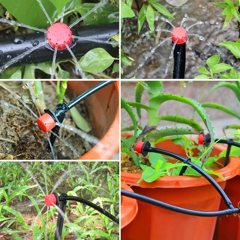 Customizable Garden Drip Irrigation Nozzle – Adjustable Spray Head for Efficient Watering Systems