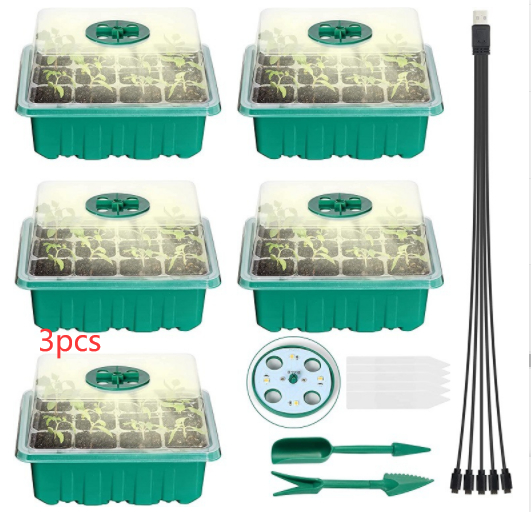 Plant Cultivation Kit with Grow Light - Complete Set for Thriving Indoor Plants
