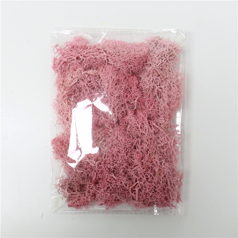 Decorative Artificial Moss with Flowers - Faux Moss for Landscaping and Floristry