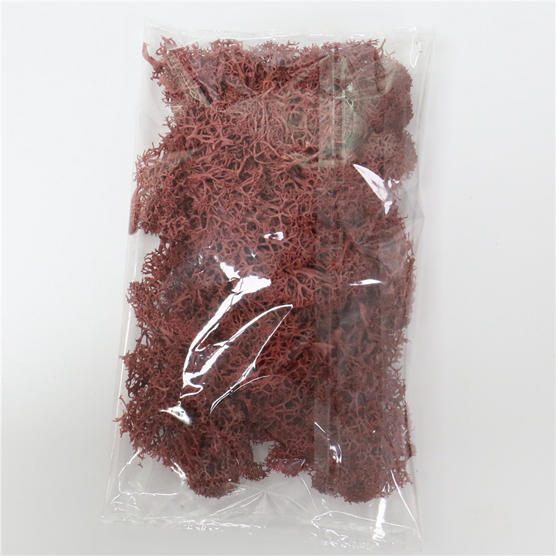 Decorative Artificial Moss with Flowers - Faux Moss for Landscaping and Floristry