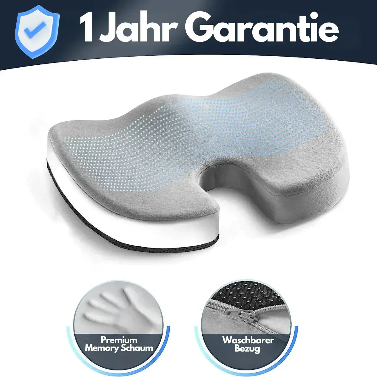 Orthopedic 4D Support Seat Cushion
