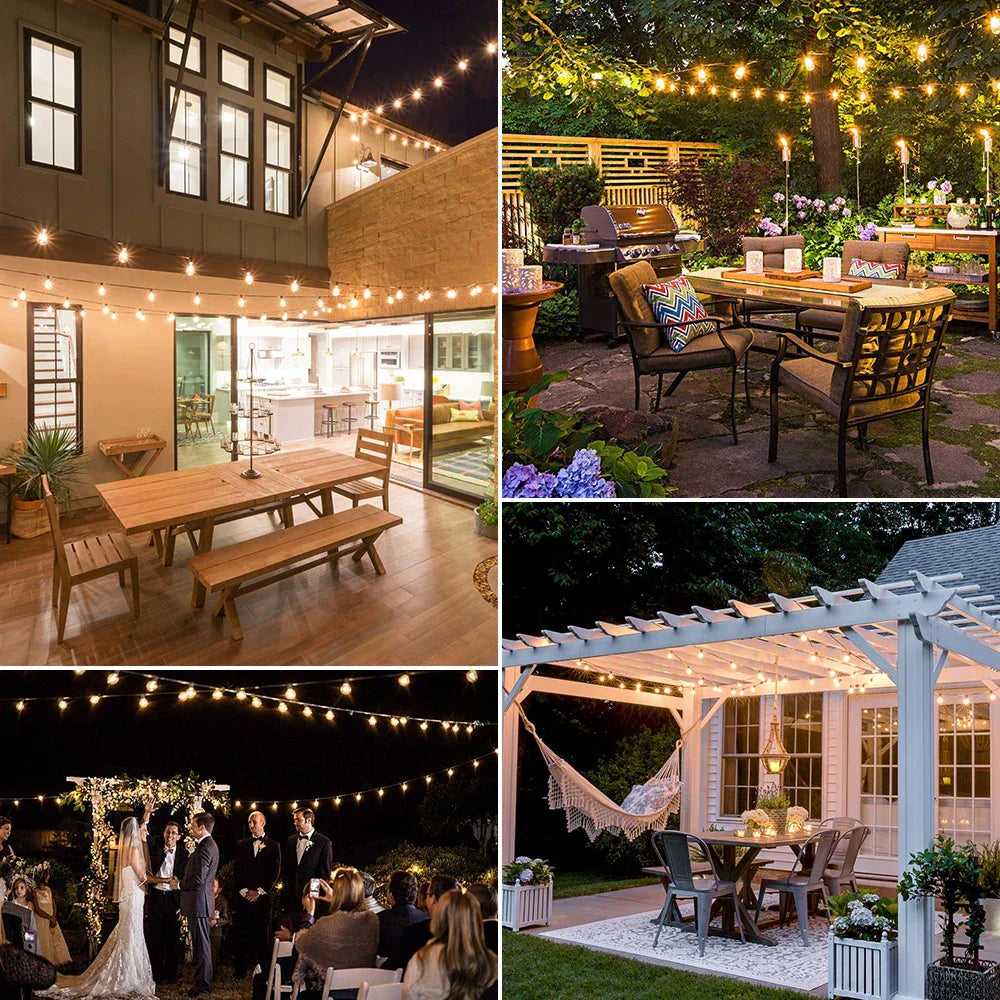 Weatherproof LED String Lights