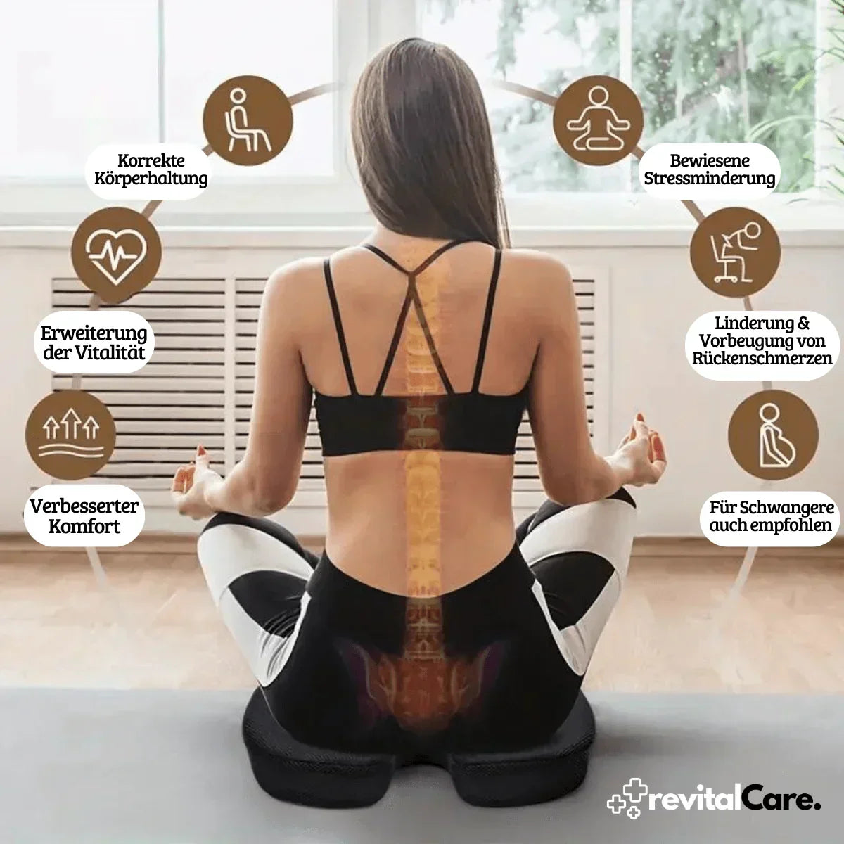 Orthopedic 4D Support Seat Cushion