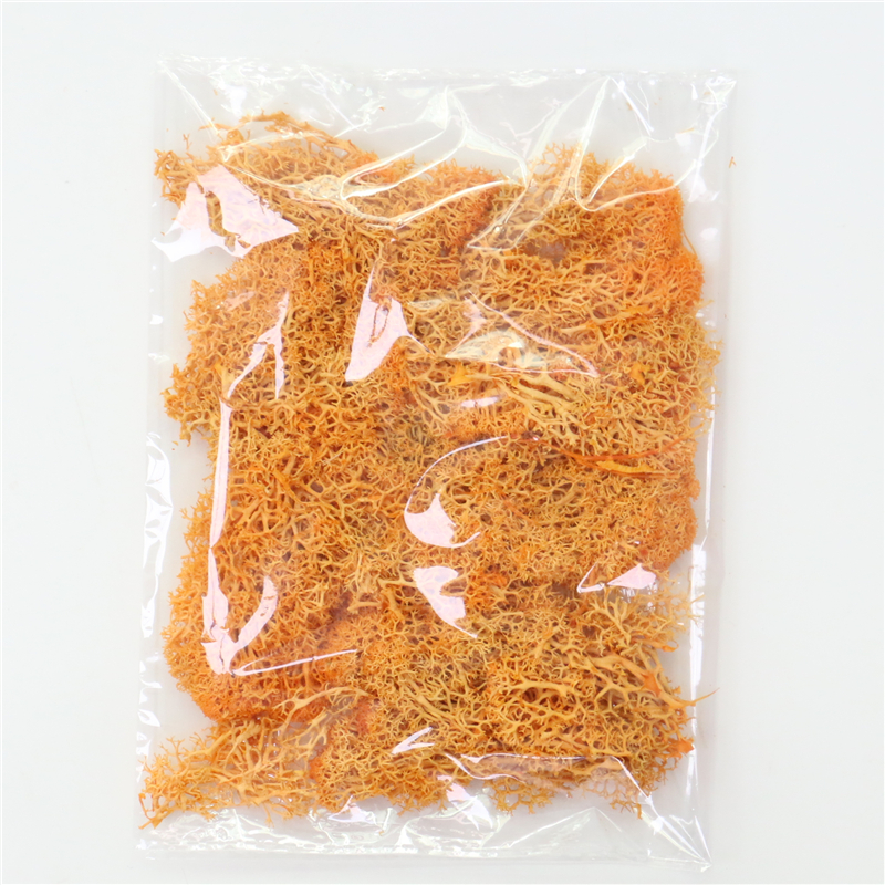 Decorative Artificial Moss with Flowers - Faux Moss for Landscaping and Floristry