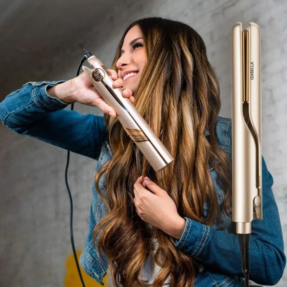 Kayshair 2-in-1 Straightener & Curler for Effortless Styling
