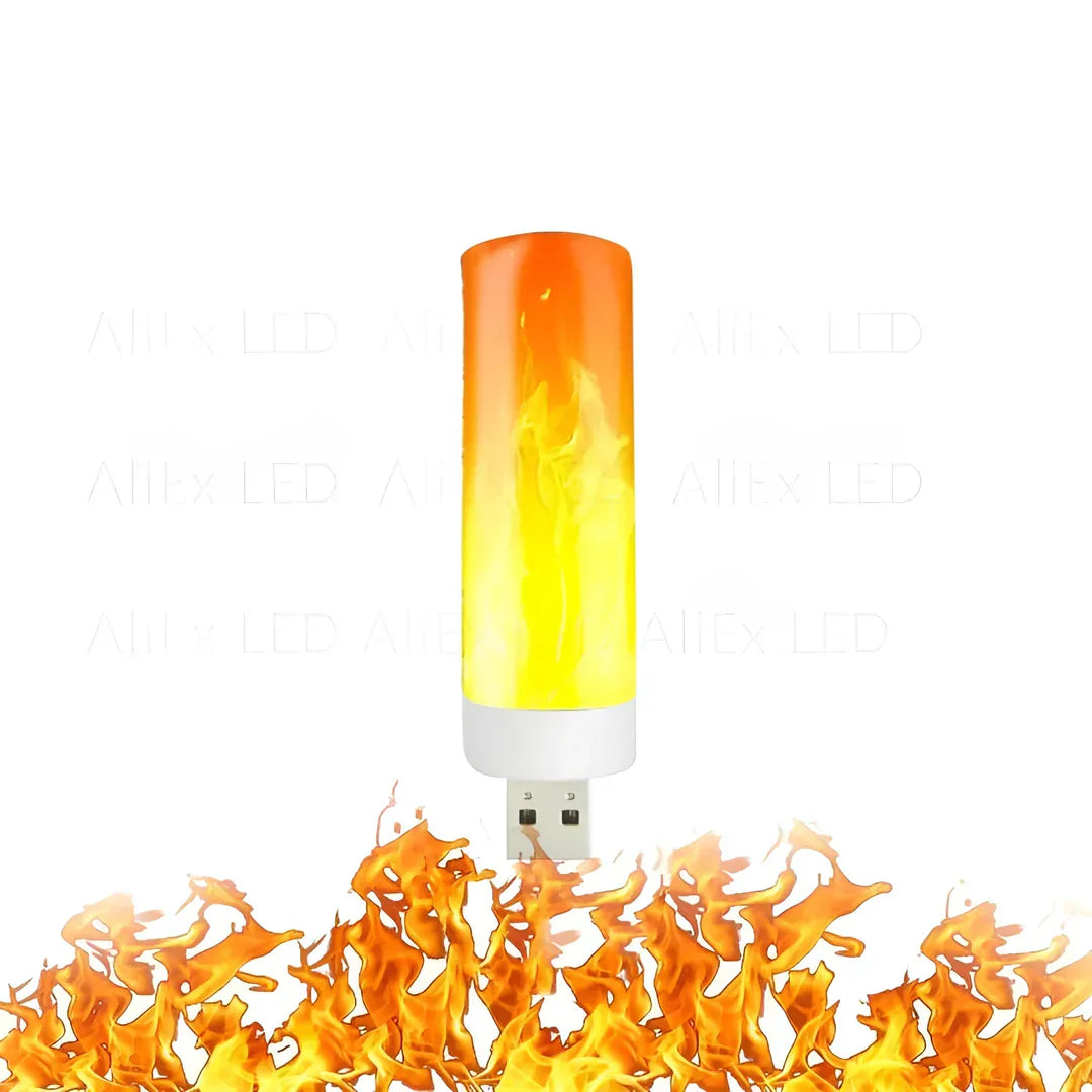 Flame Simulation Light - 9W LED Bulb With Realistic Flickering Flame Effect