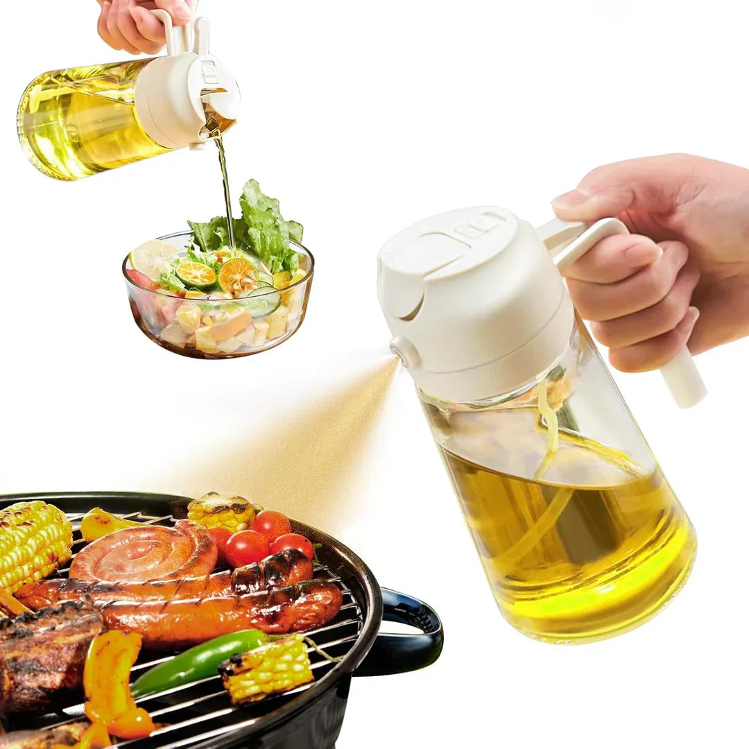 Premium 2-in-1 Oil Spray Bottle