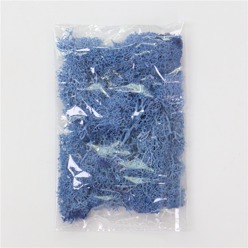Decorative Artificial Moss with Flowers - Faux Moss for Landscaping and Floristry