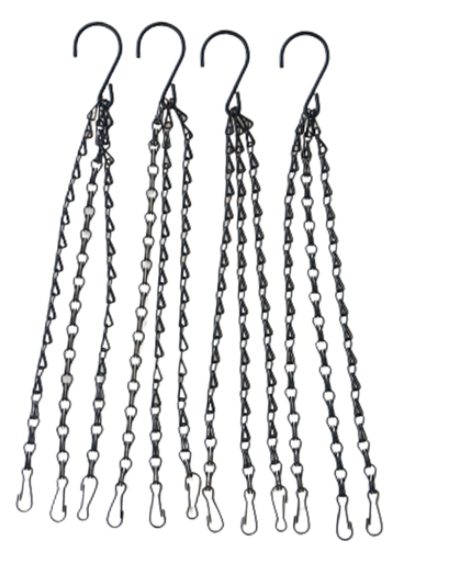 Heavy-Duty Plant Hangers with Chains – Strong Suspension for Flower Pots & Garden Plants