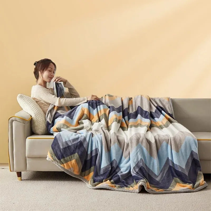 Plush Flannel Comfort Blanket