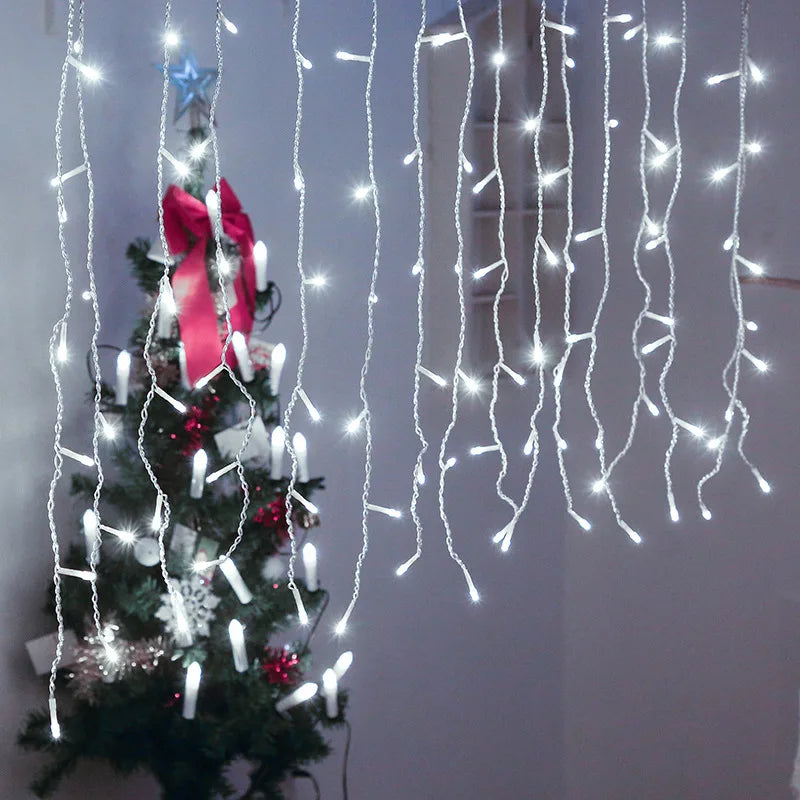 Enchanting LED Icicle String Lights