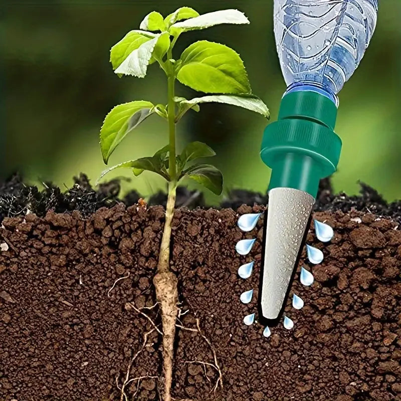Automatic Plant Watering Tips – Self-Watering Drip System for Bottles