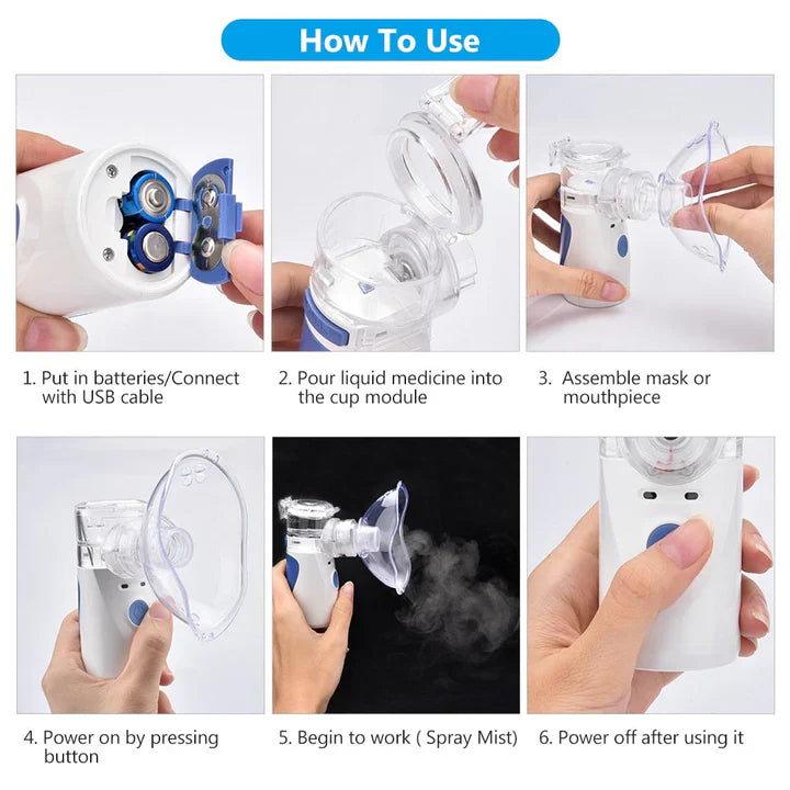 Portable Nebulizer | BreatheEase Pro