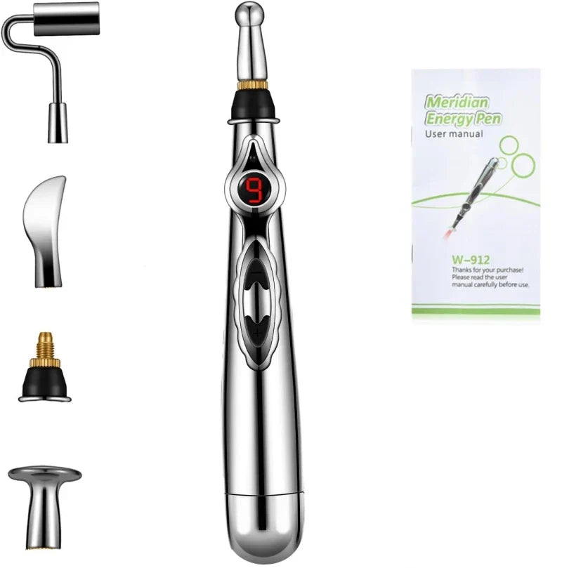 Rechargeable Acupuncture Pen | Meridian Stimulator For Targeted Pain Relief