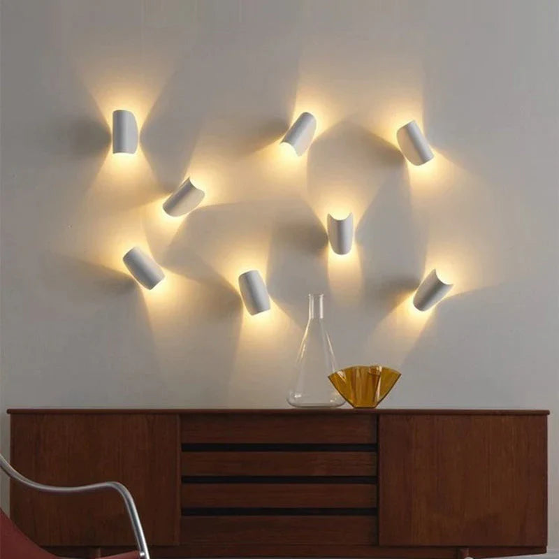 Modern LED Wall Light with Colourful Design for Stylish Interiors