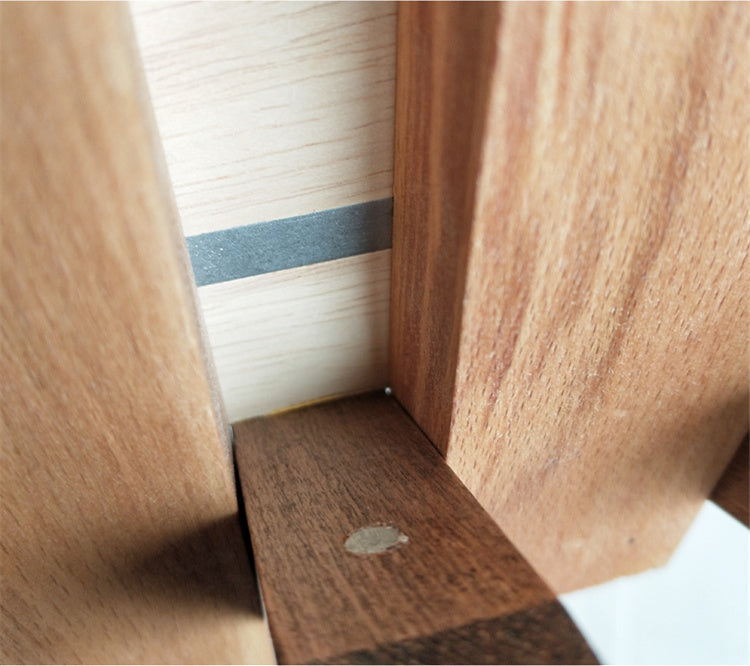 Elegant Wooden Piano Key Hook Rack