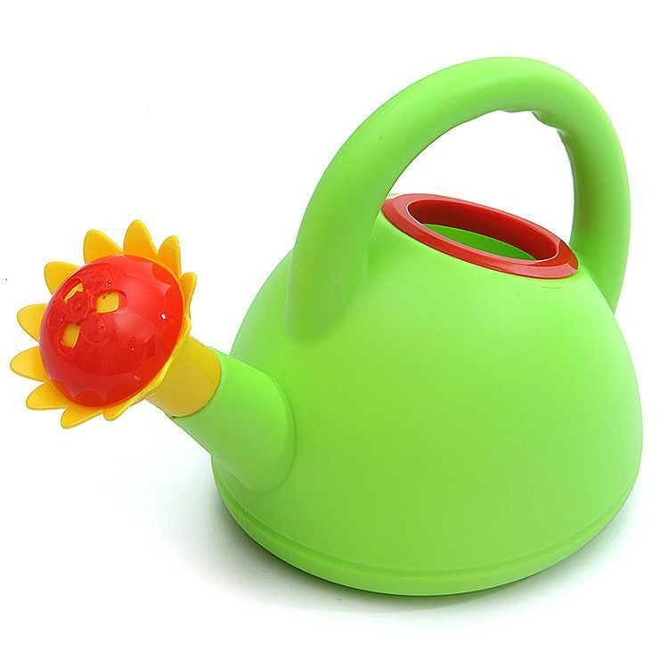Kids Watering Can with Flower Spout – Colourful Plastic Gardening Tool for Young Gardeners
