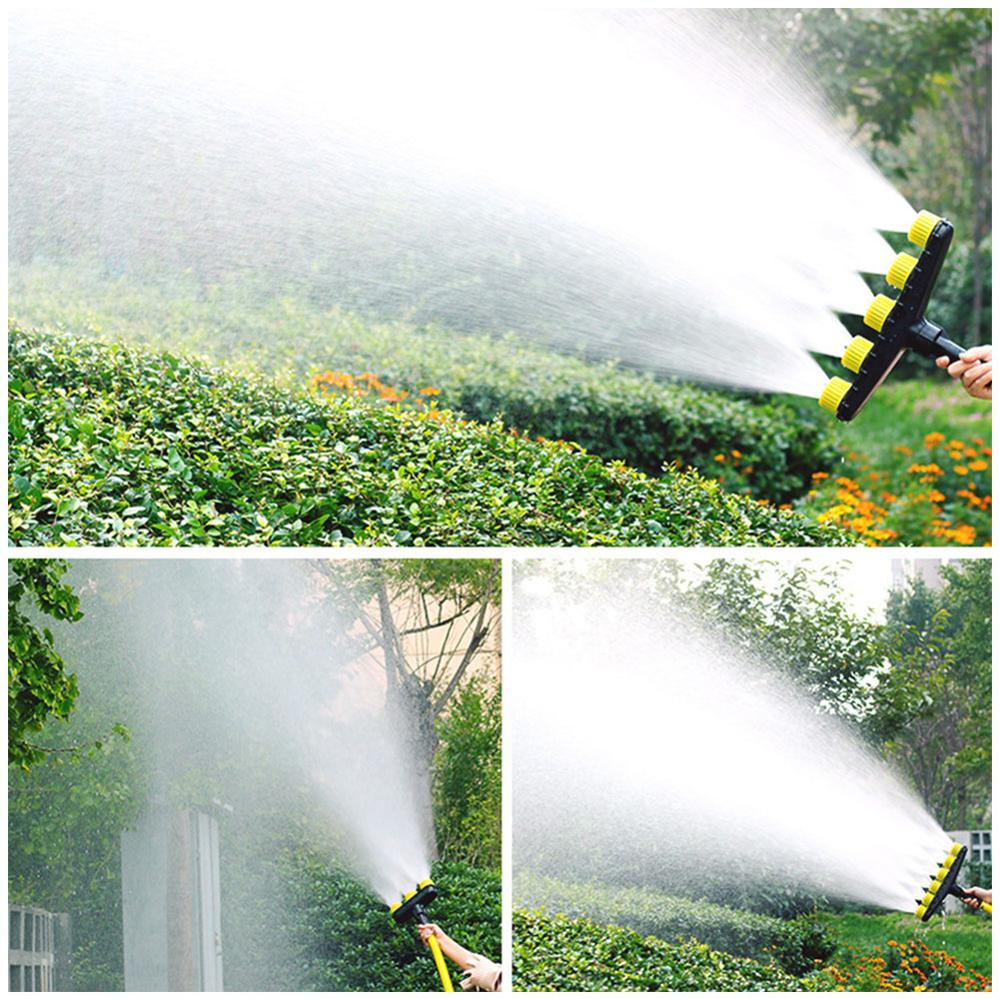 Multi-Spray Garden Hose Nozzle β Versatile Watering Tool for Garden Maintenance