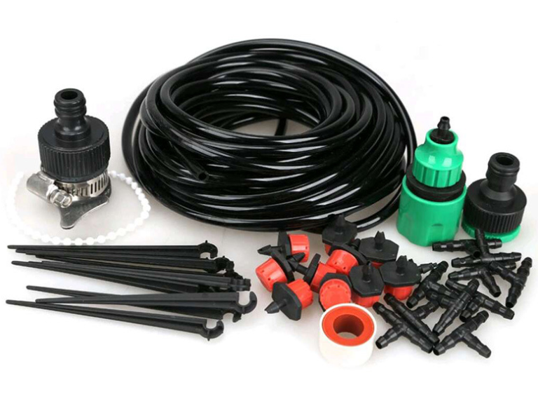 Complete Automatic Drip Irrigation Kit – Efficient Watering System for Garden and Balcony Plants
