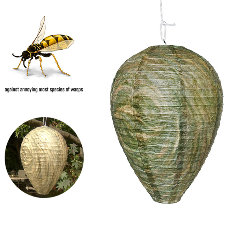 Wasp Repellent Lamp – Hanging Insect Defense Net for Outdoor Protection