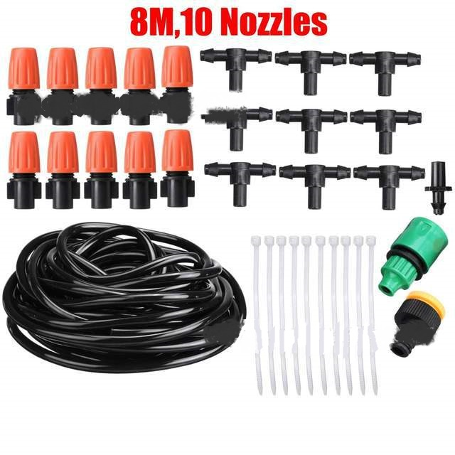 Automatic Drip Irrigation System - Efficient Watering Kit for Garden Plants