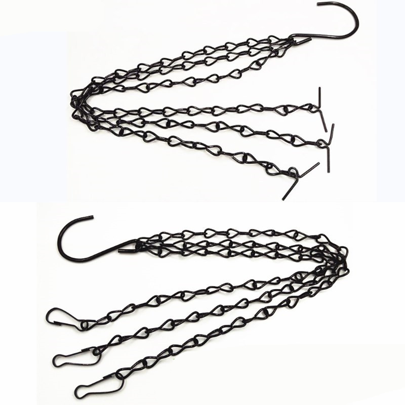 Heavy-Duty Plant Hangers with Chains – Strong Suspension for Flower Pots & Garden Plants