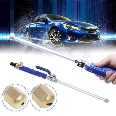 Adjustable High-Pressure Water Spray Nozzle for Car – Ergonomic Handle for Easy Control