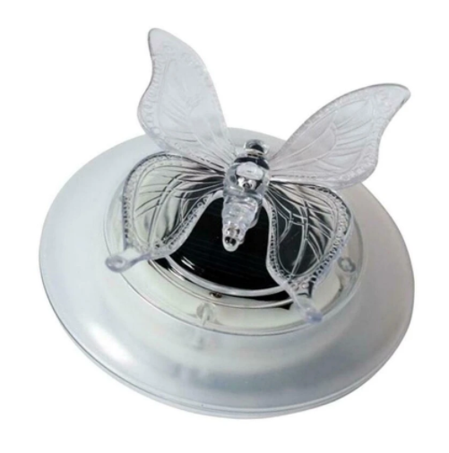 Solar Garden Lights with Butterfly and Dragonfly – Color-Changing LED Pond Ornaments