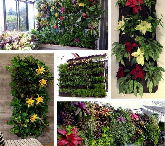 Wall-Mounted Vertical Garden Organizer โ Multi-Pocket Planter for Indoor & Outdoor Spaces