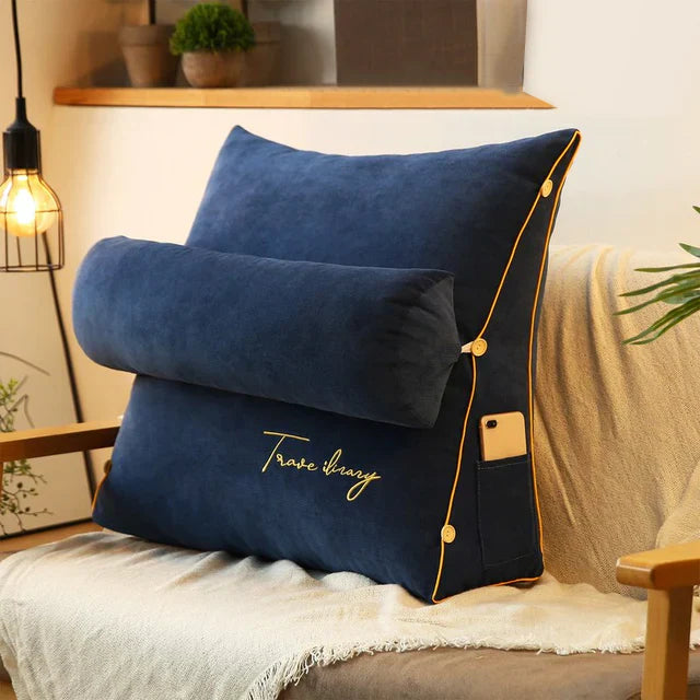 Contoured Wedge Back Support Pillow