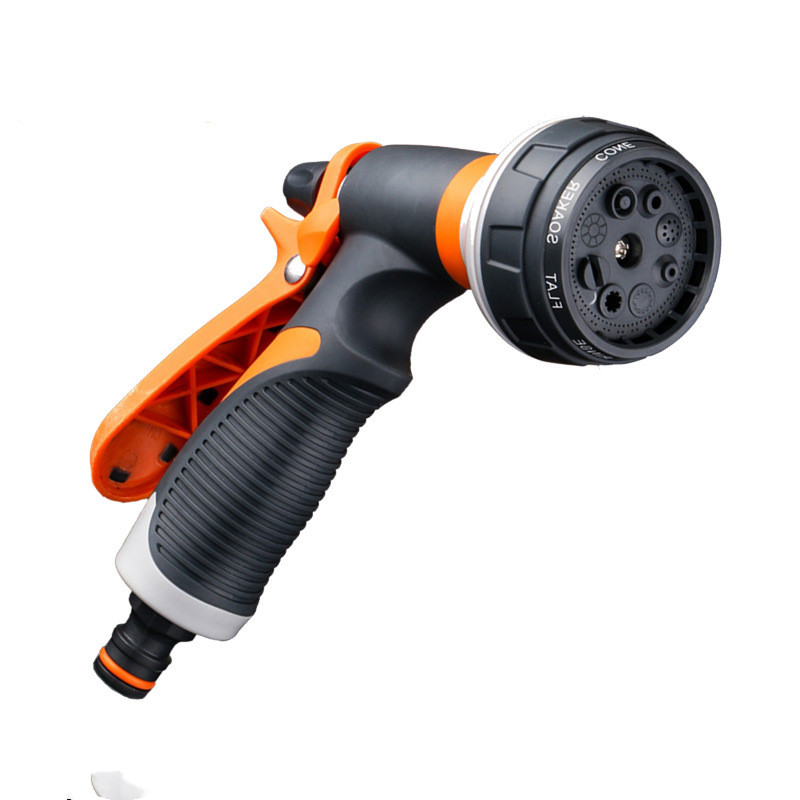 9-Pattern Garden Hose Nozzle – Adjustable Spray Gun for Efficient Watering