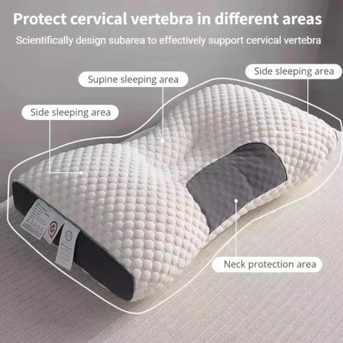 Ergonomic Memory Foam Pillow For Relaxation & Neck Support