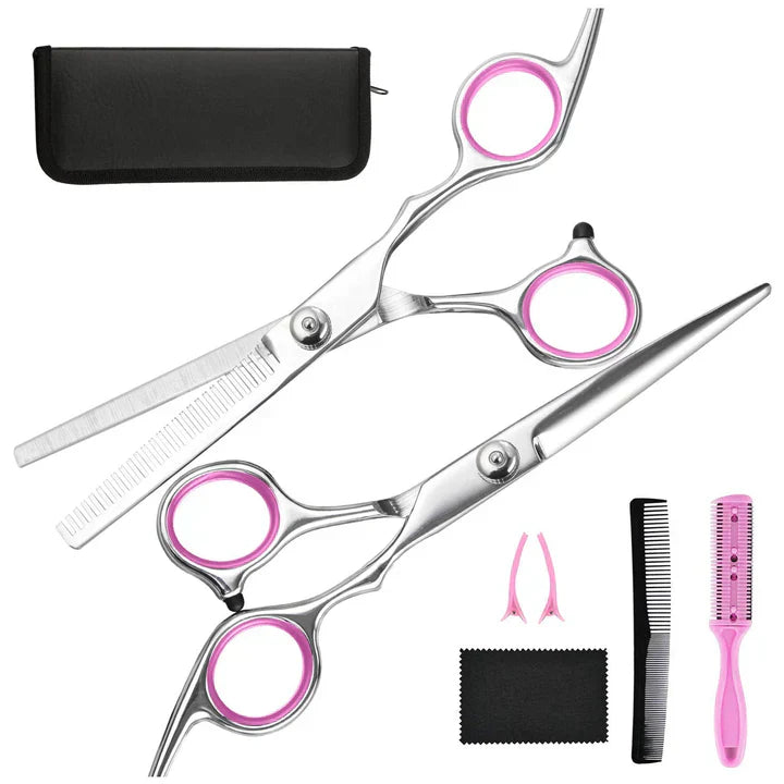 Professional Haircutting Set | Precision Scissors For Styling & Thinning