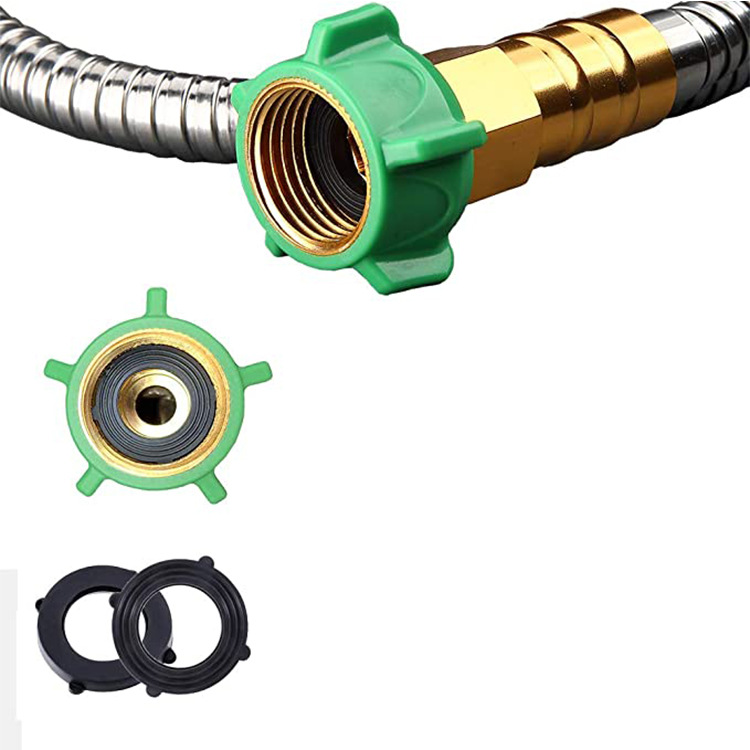 Durable Stainless Steel Garden Spray Wand – Flexible Water Hose with Brass Connector