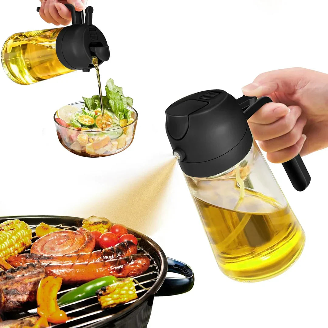 Premium 2-in-1 Oil Spray Bottle