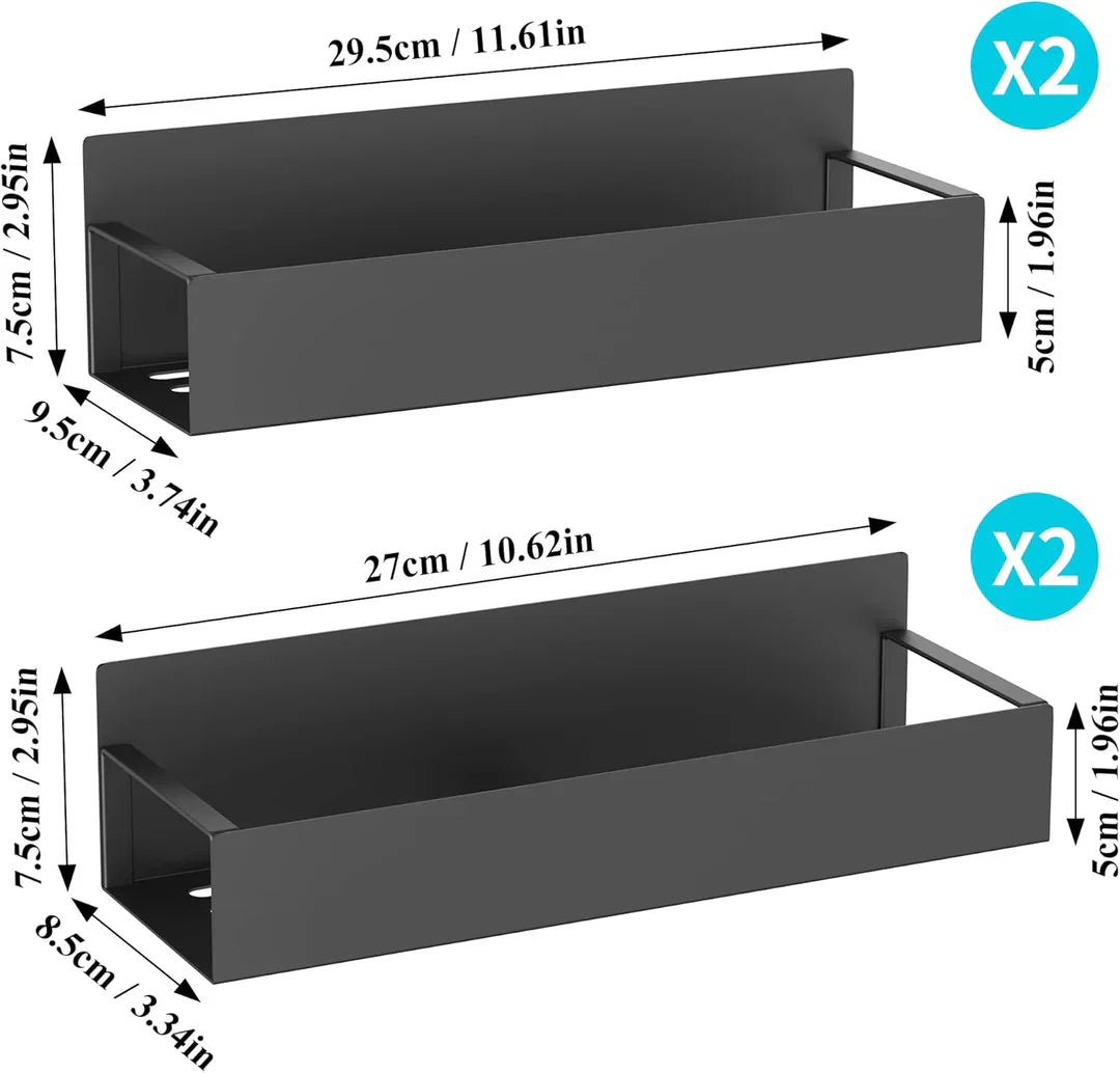 Magnetic Kitchen Storage Rack Set