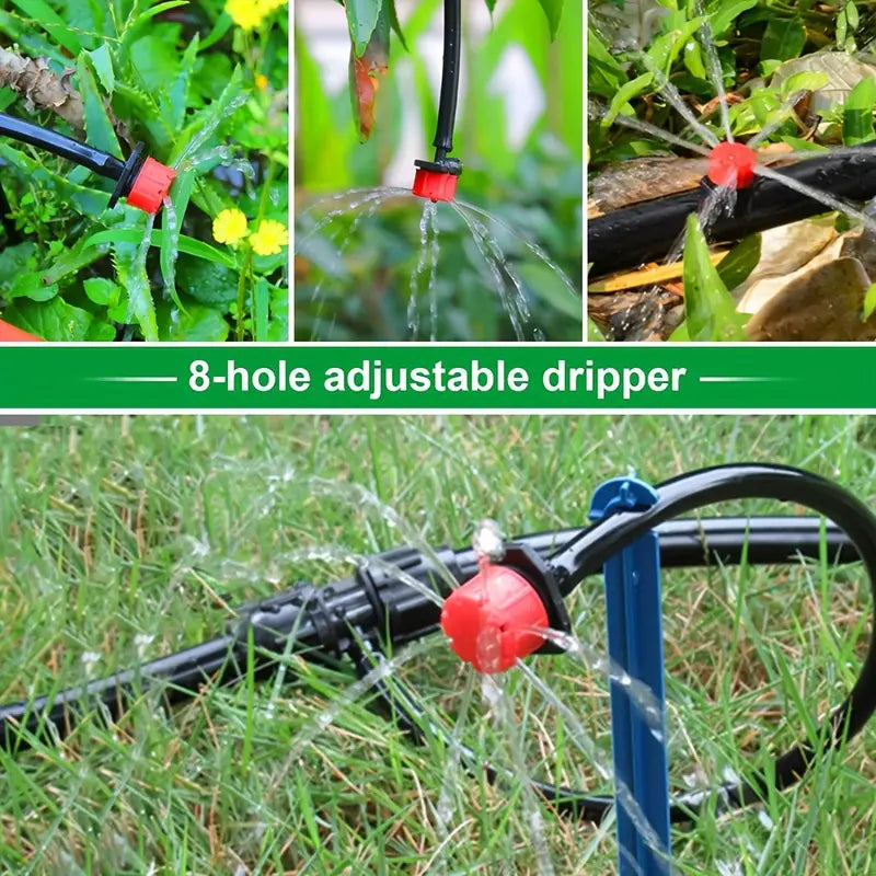Customizable Garden Drip Irrigation Nozzle – Adjustable Spray Head for Efficient Watering Systems
