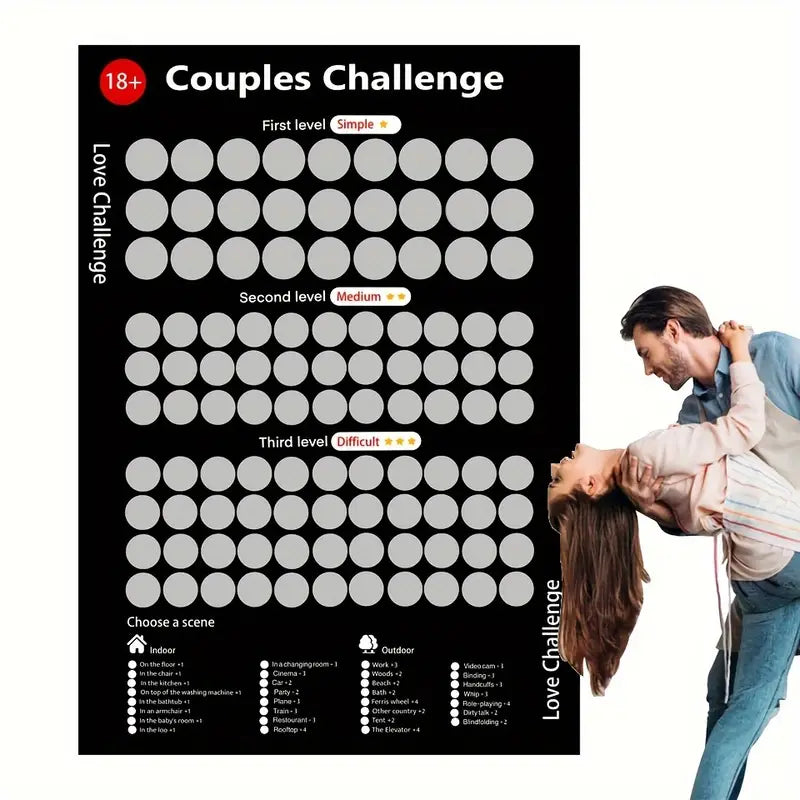Love Challenge Game for Couples