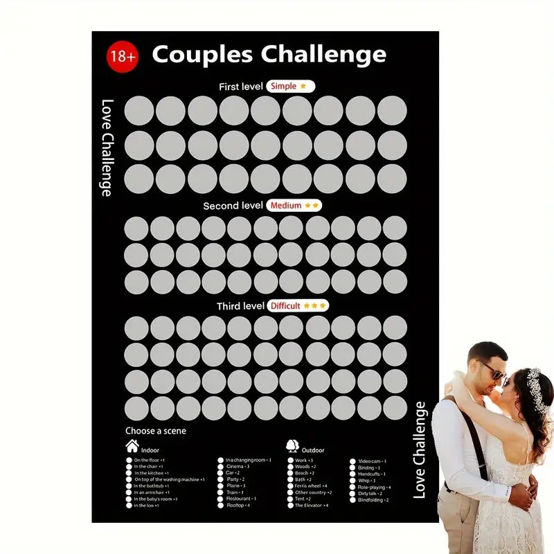 Love Challenge Game for Couples