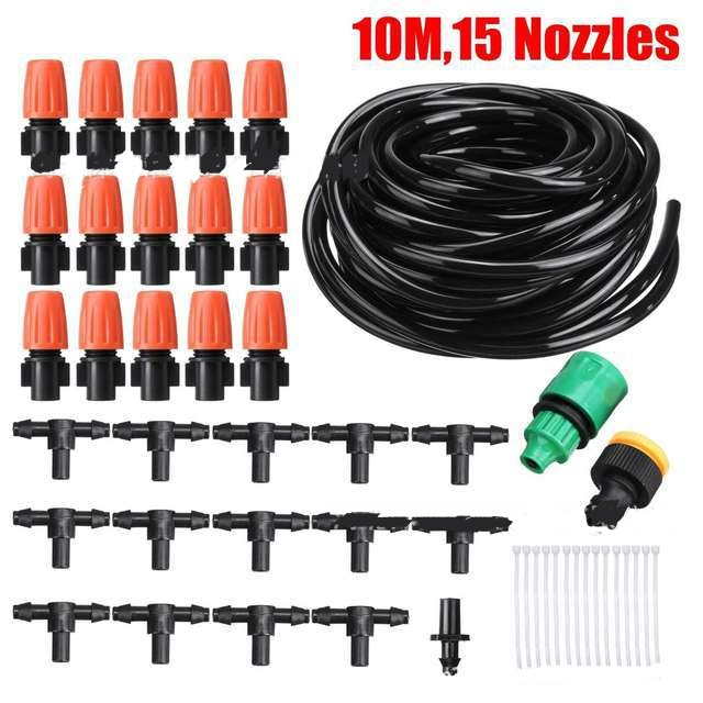 Automatic Drip Irrigation System - Efficient Watering Kit for Garden Plants