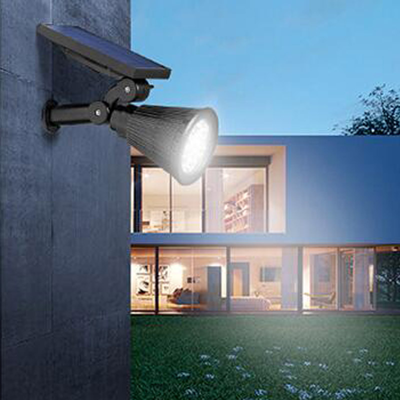 Outdoor Solar Spotlights – LED Landscape Lighting for Gardens and Patios