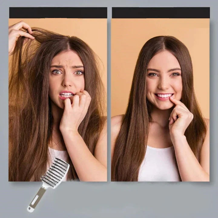 Smooth Glide Detangling Brush | Effortless Knots & Tangle Removal