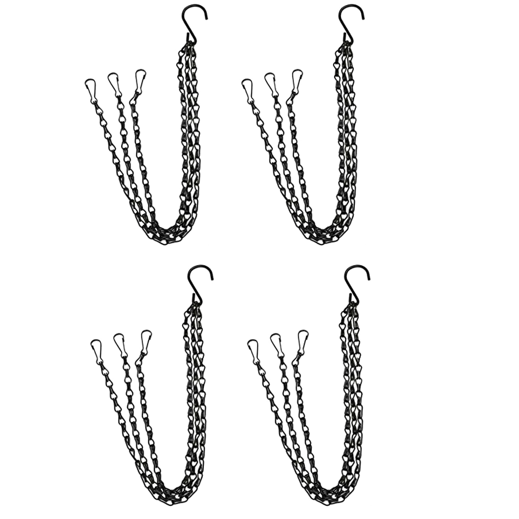 Heavy-Duty Plant Hangers with Chains – Strong Suspension for Flower Pots & Garden Plants