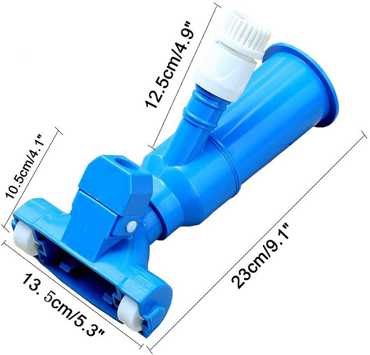 Swimming Pool Cleaning Kit with Telescoping Pole – Mesh Skimmer and Accessories for Pool Care