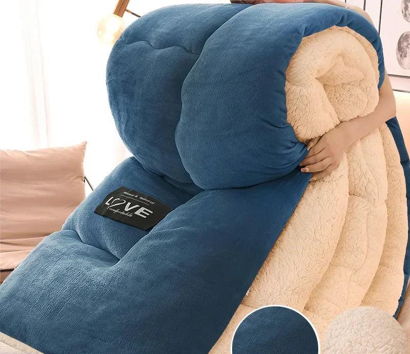 Luxury Double-Layer Flannel Fleece Winter Blanket