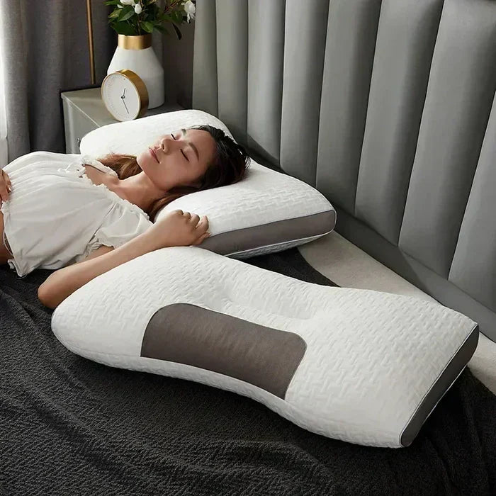 Ergonomic Memory Foam Pillow For Relaxation & Neck Support