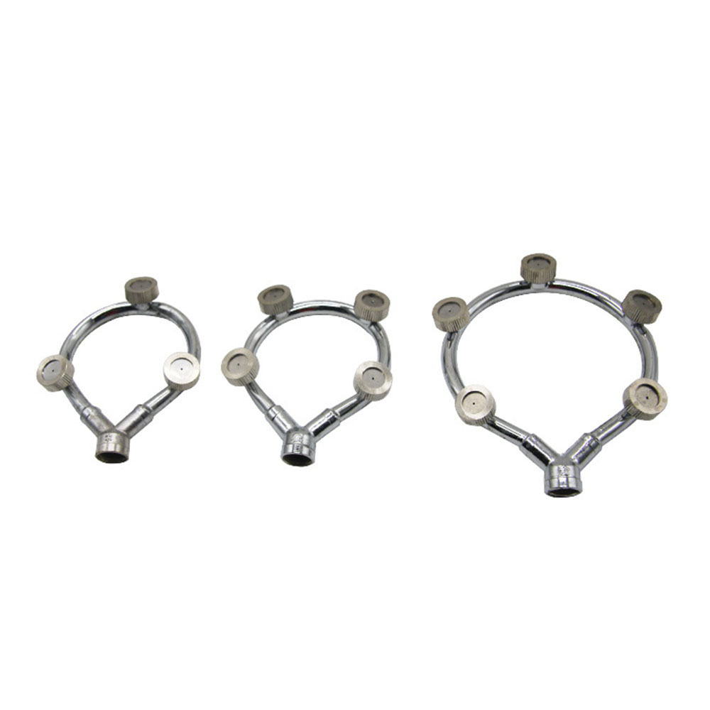 High-Pressure Stainless Steel Multi-Nozzle Sprayer - Efficient Garden Irrigation Attachment