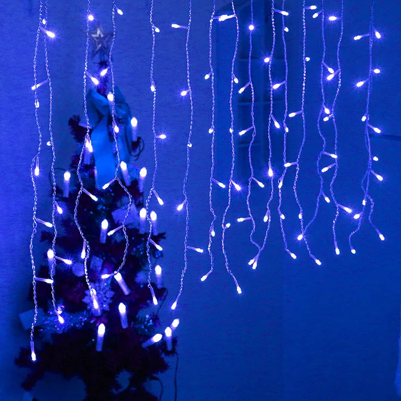 Enchanting LED Icicle String Lights