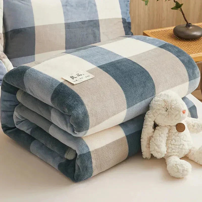 Plush Flannel Comfort Blanket