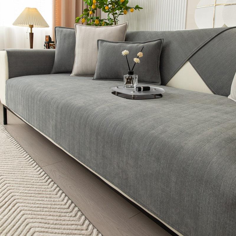 Cozy Non-Slip Sofa Protector